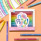 Make No Mistake! Glittery Erasable Markers - Set of 12