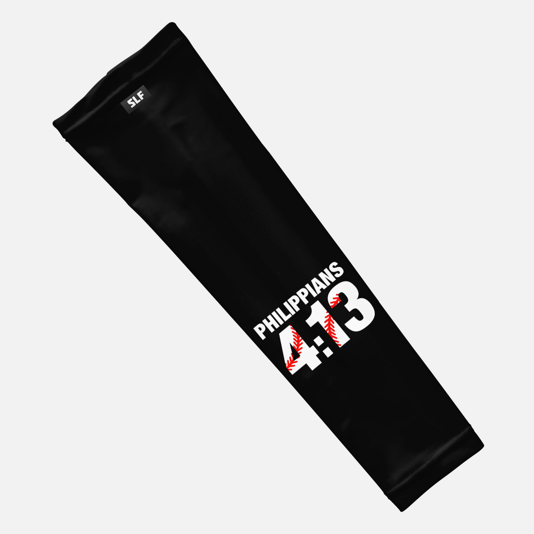 Philippians 4:13 Baseball Arm Sleeve