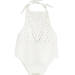 Crochet Halter Romper - Gardenia