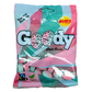 Bubs Godis Sour Raspberry & Blueberry Ovals 90g Bag