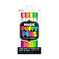 Magic Puffy Neon Pens - Set of 6