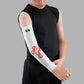 White Baseball Cross Kids Arm Sleeve