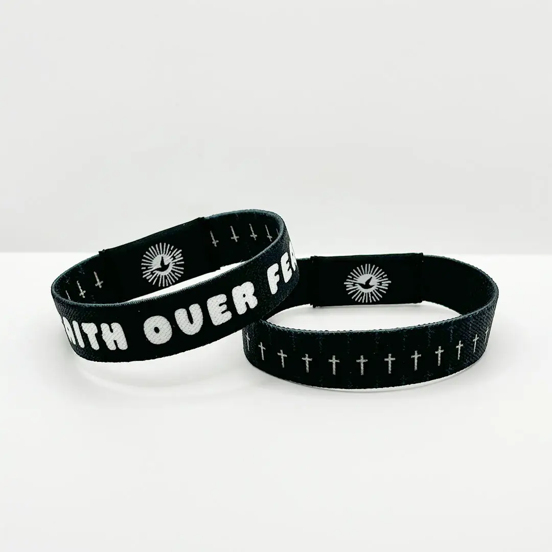 Faith Over Fear Nfc Bible Verse Bracelet