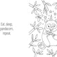 I Love Caticorns and Other Magical Mashups Coloring Book