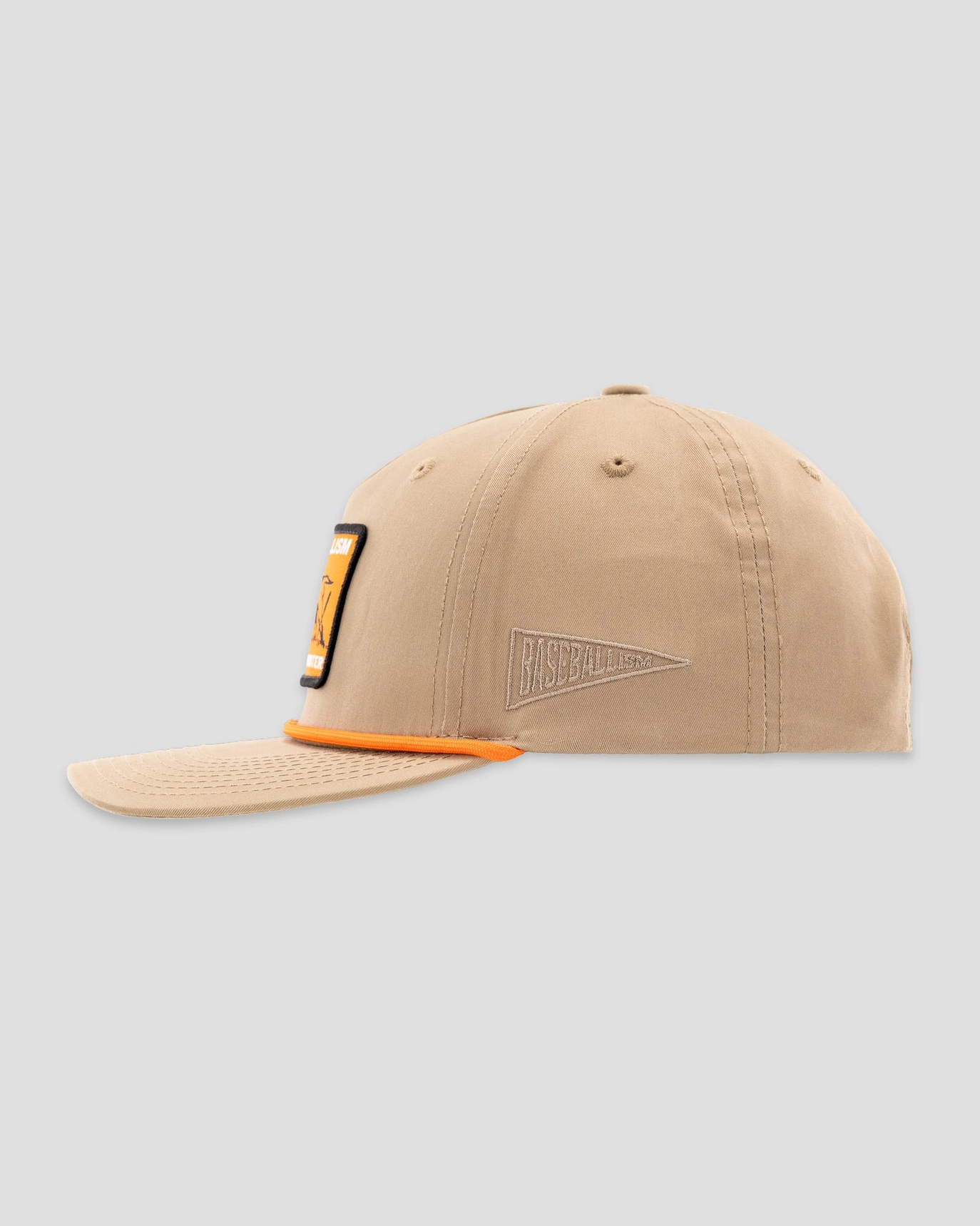 Hardball Hunter Five Panel Rope Cap - Khaki