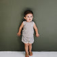Sail Boat Stripe Terry Cloth Short Set