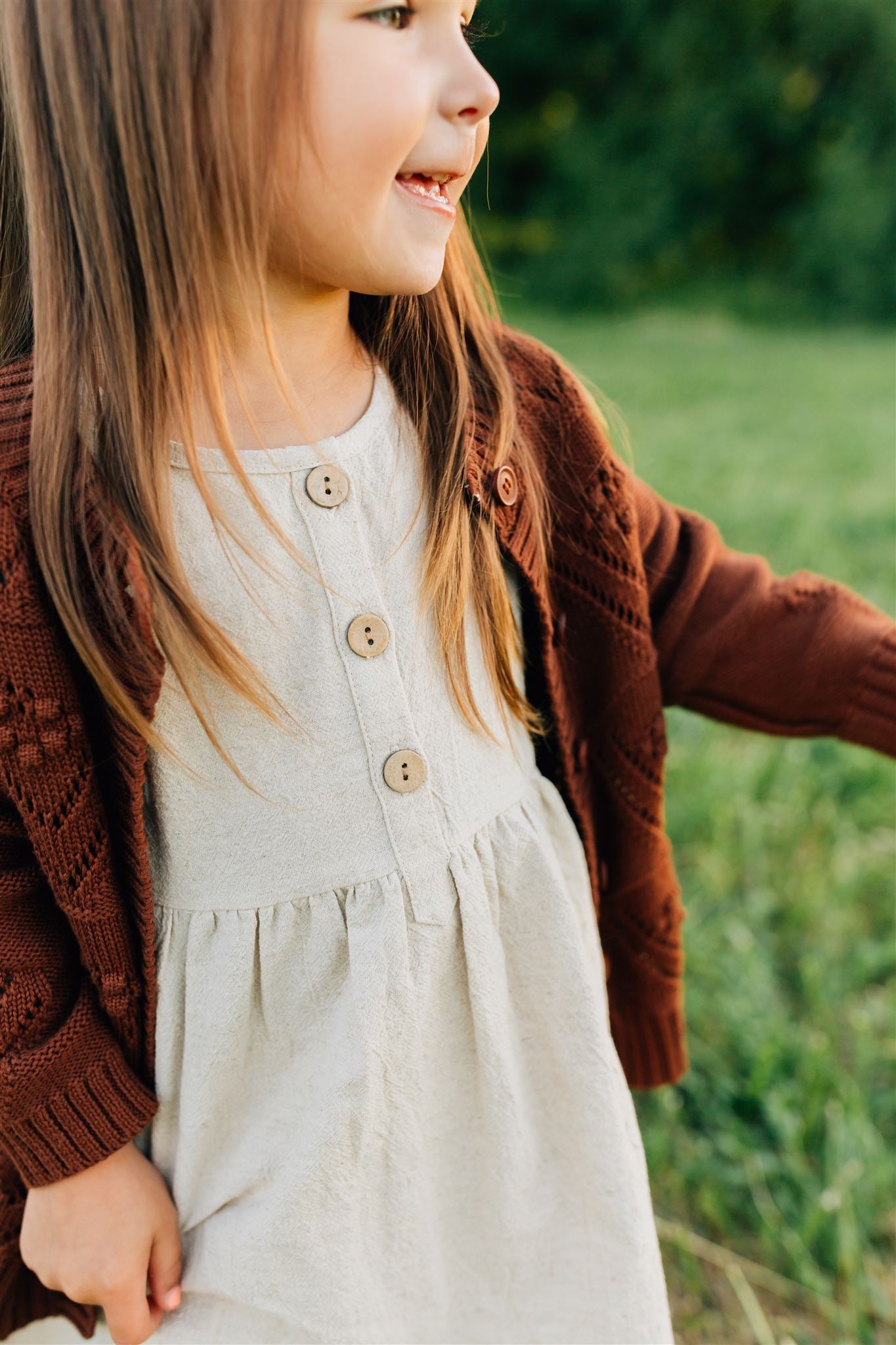 Oatmeal Linen Cotton Dress