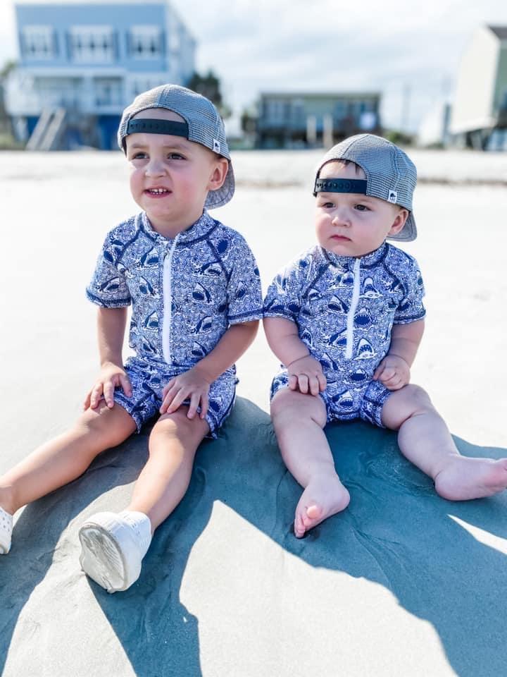 SHARKS SUNSUIT
