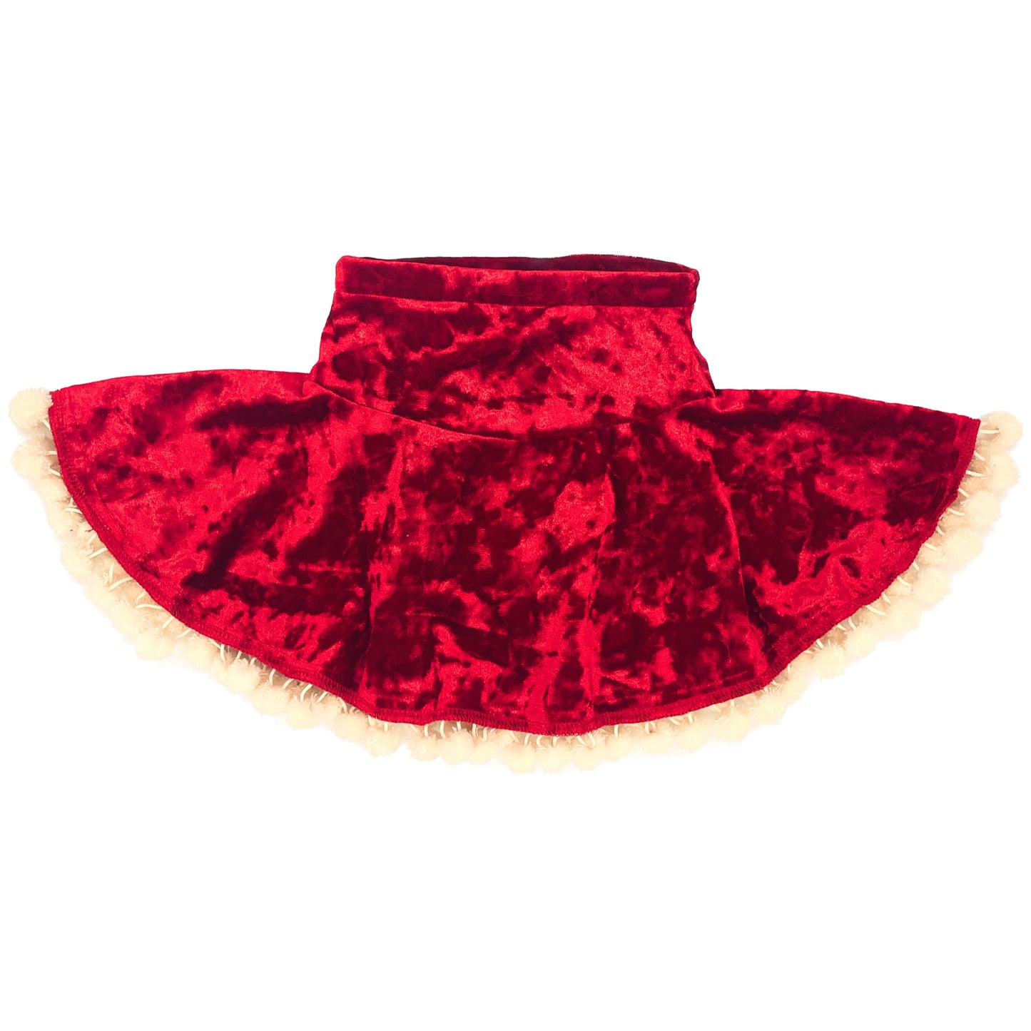 red Velvet Skater Skirt