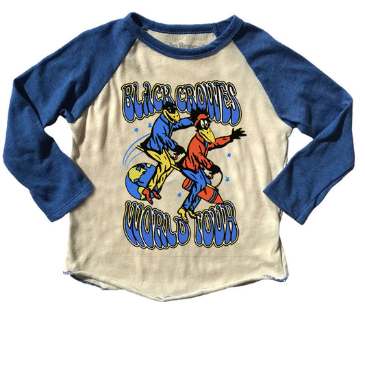 BLACK CROWES RECYCLED RAGLAN TEE