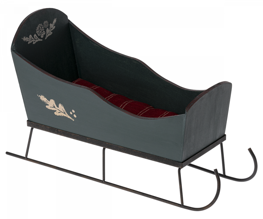 Sleigh, Medium - Green