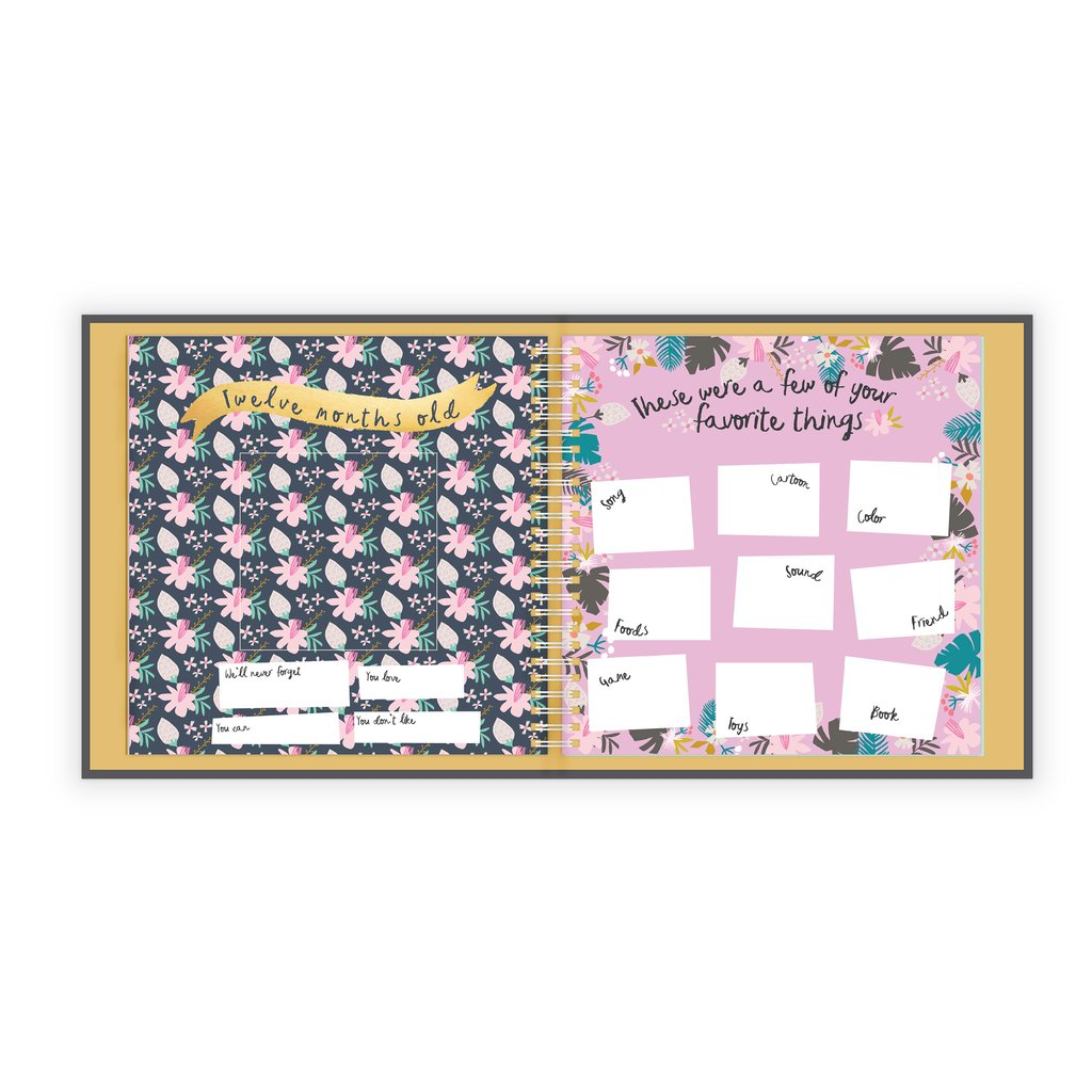 Special Edition: Golden Blossom Memory Book