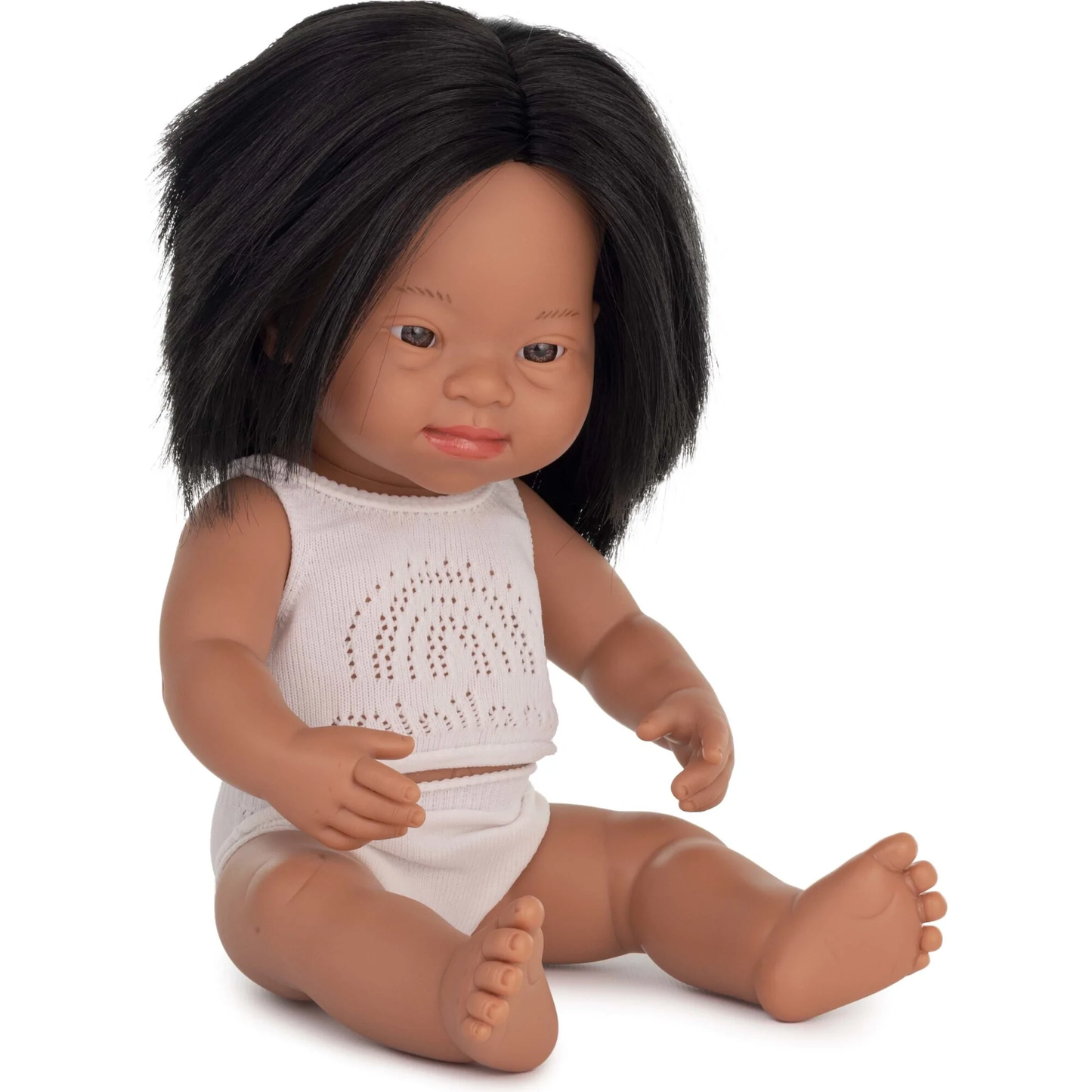 Miniland Hispanic Girl W/ Down Syndrome