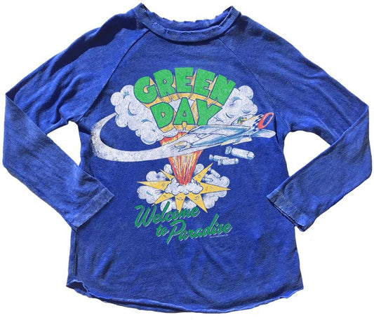 Green Day Vintage Raglan Tee