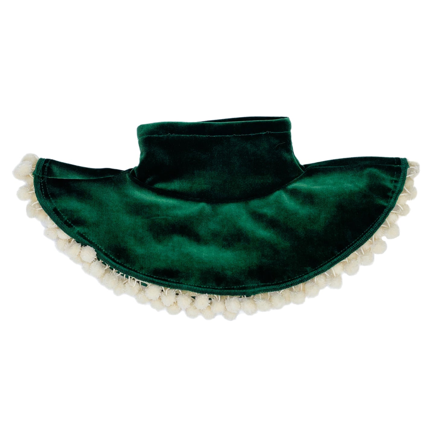 Evergreen Velvet Skater Skirt