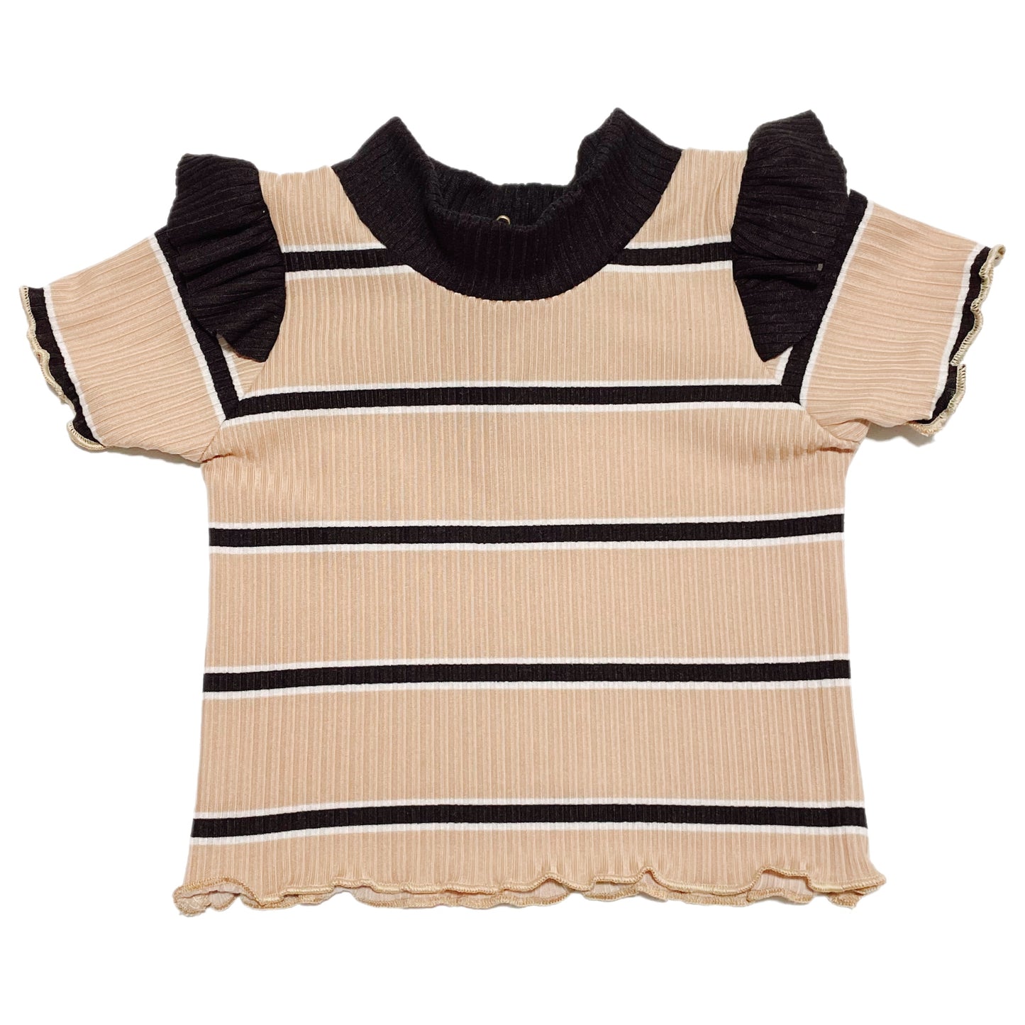 Handmade Ribbed Fall Stripes