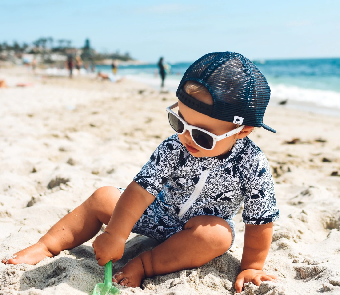 SHARKS SUNSUIT
