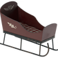 Sleigh, Mini - Red