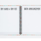 Sherbet Honeycomb- Baby Memory Book