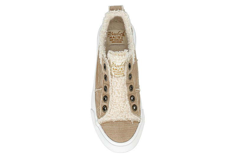 PLAYDOE SHR SLIP ON SNEAKER - TAN