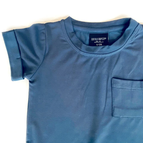 Pocket Tee - Navy