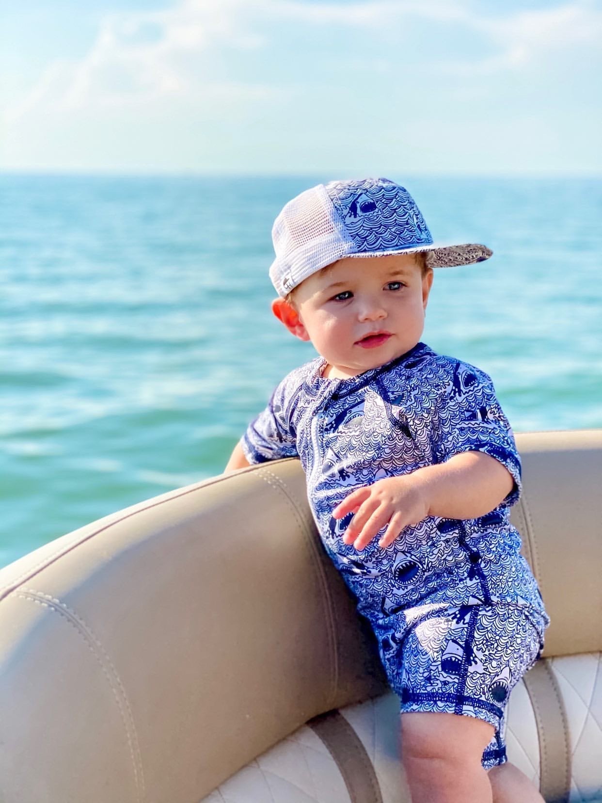 SHARKS SUNSUIT