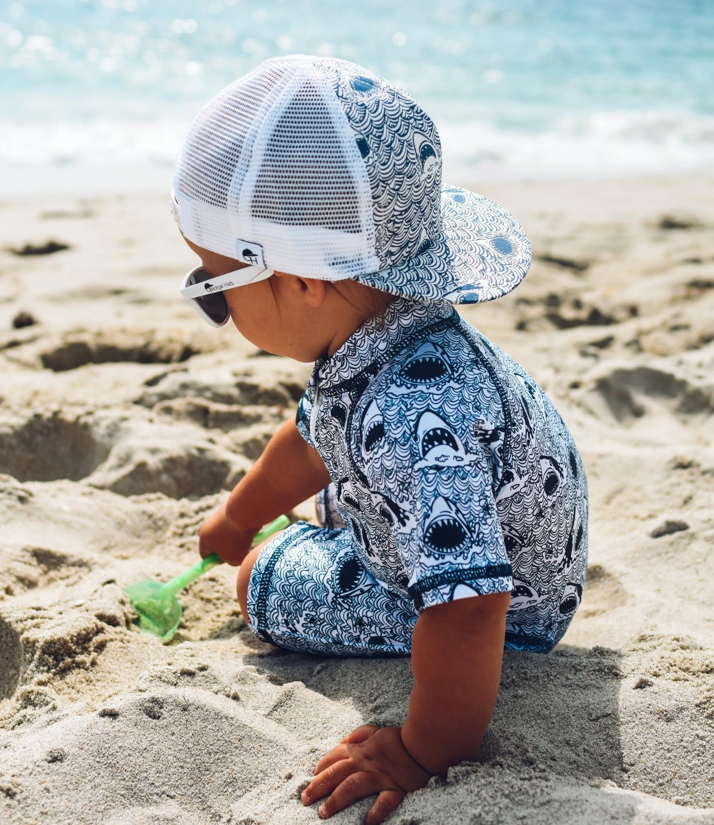 SHARKS SUNSUIT