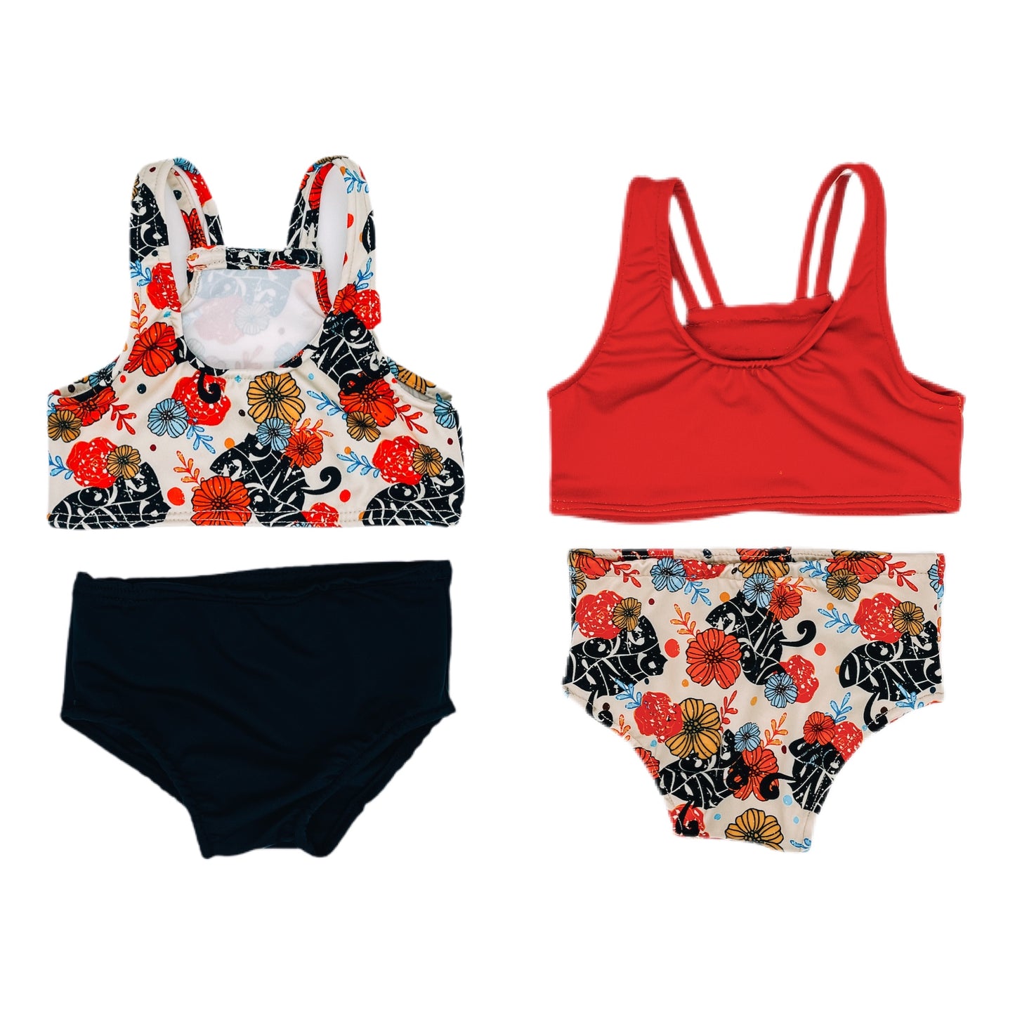 Floral Band Swimsuit