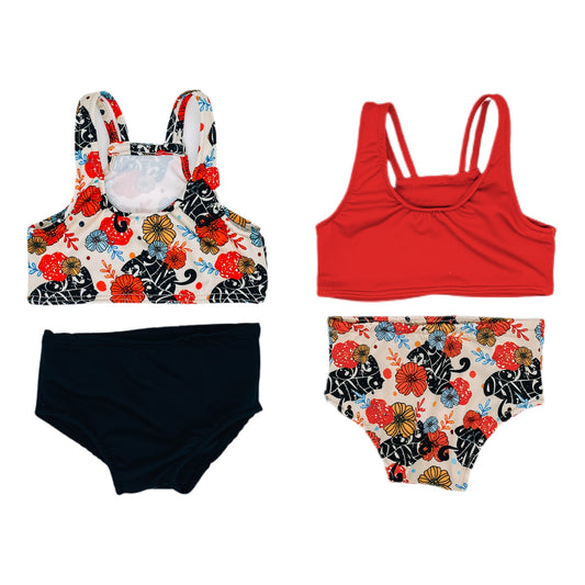 Floral Band Swimsuit