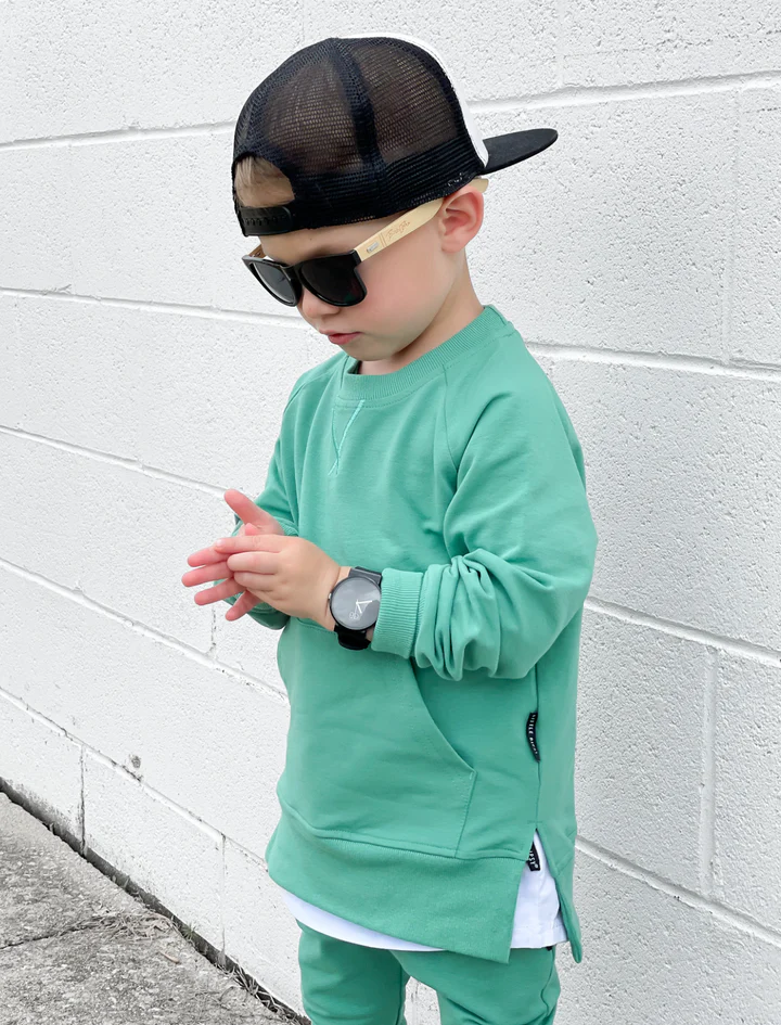 Pocket Pullover - Kiwi