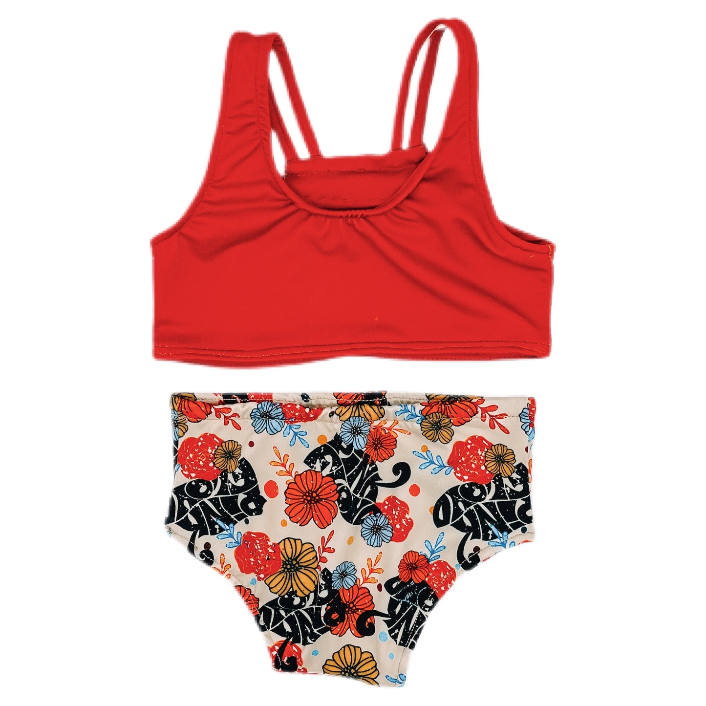 Floral Band Swimsuit
