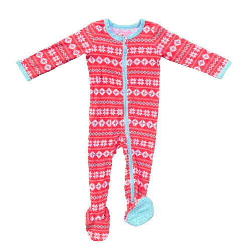 Nordic Red ZIp Footie