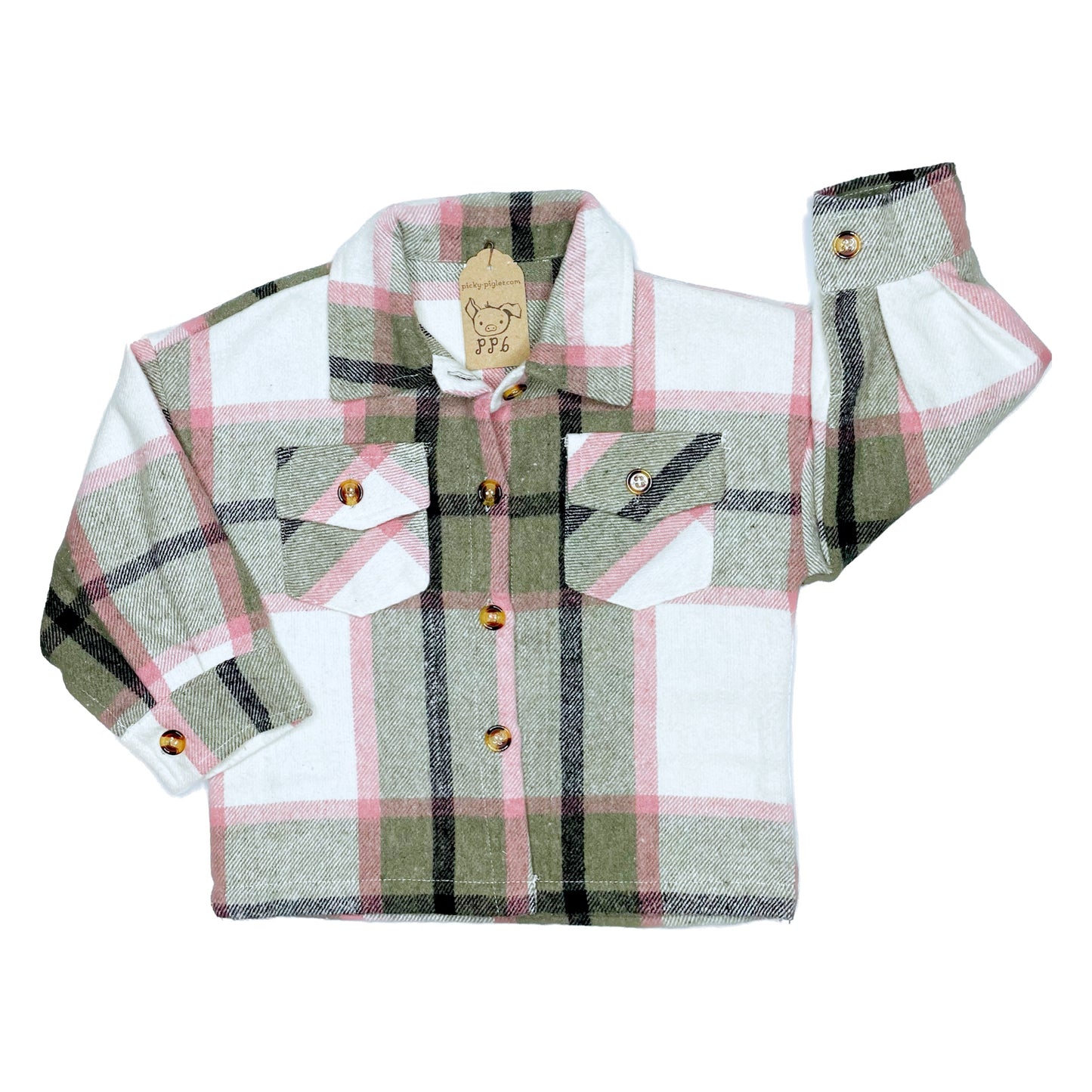 Olive Mauve Shacket
