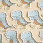 Dinosaur (Blue) Sticker