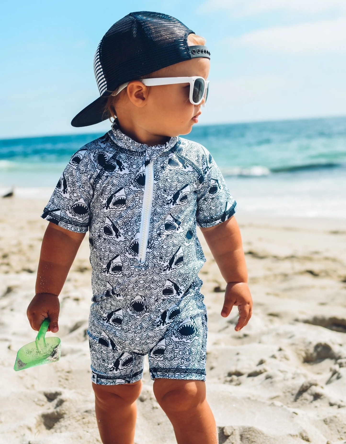 SHARKS SUNSUIT