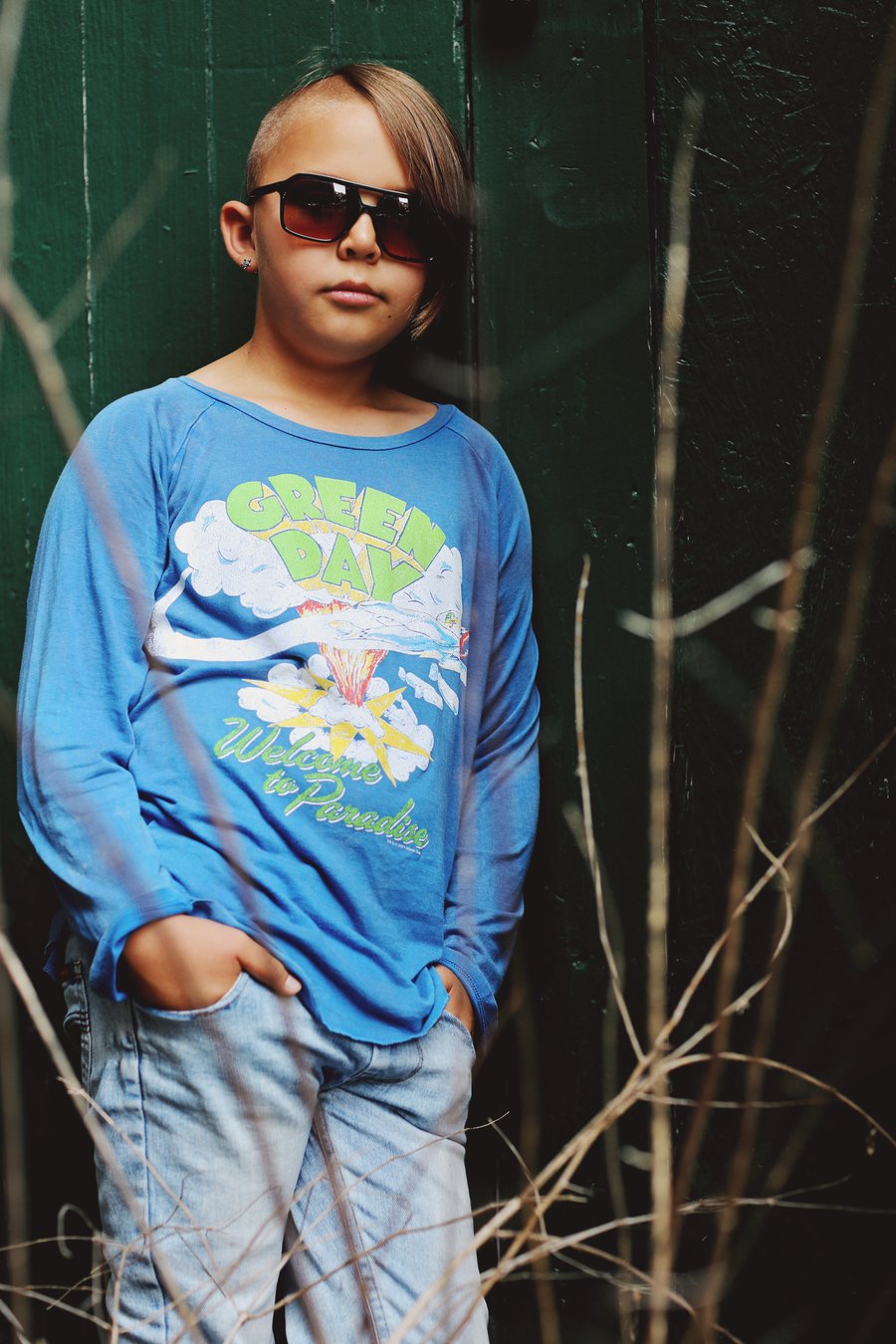Green Day Vintage Raglan Tee