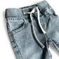 Light Wash Distressed Denim