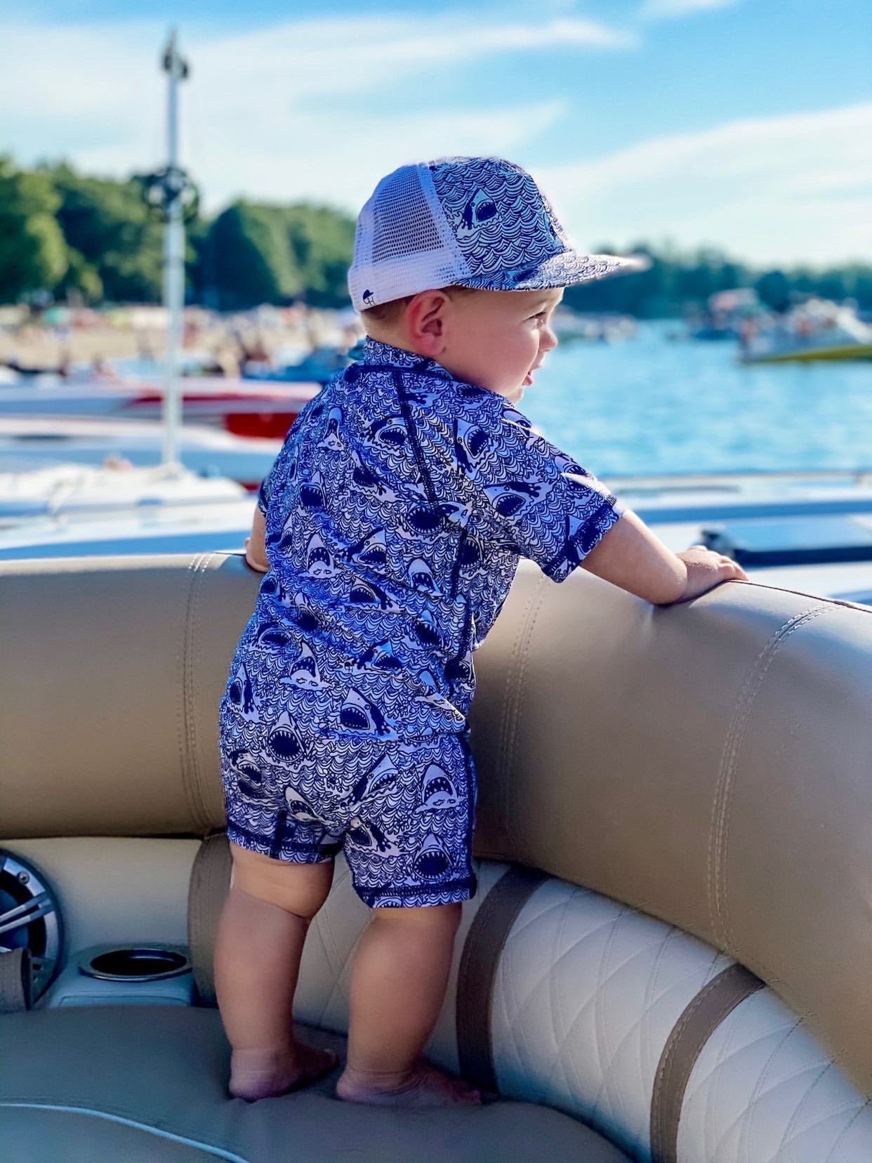 SHARKS SUNSUIT
