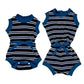 Retro Stripe Romper