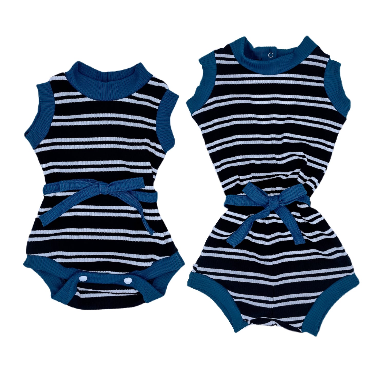 Retro Stripe Romper
