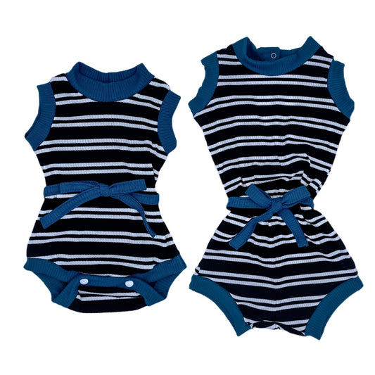 Retro Stripe Romper