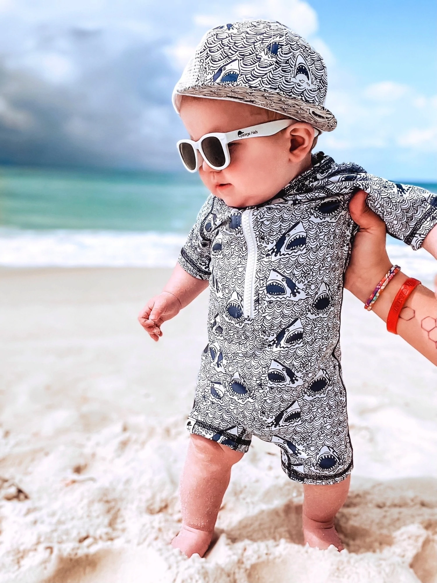 SHARKS SUNSUIT